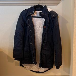 Forever 21 Navy winter jacket size S